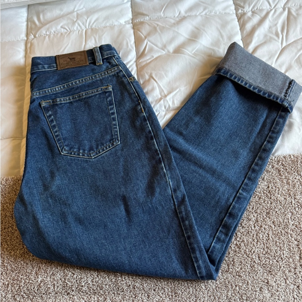 Ralph Lauren Dark Wash Blue Denim Jeans